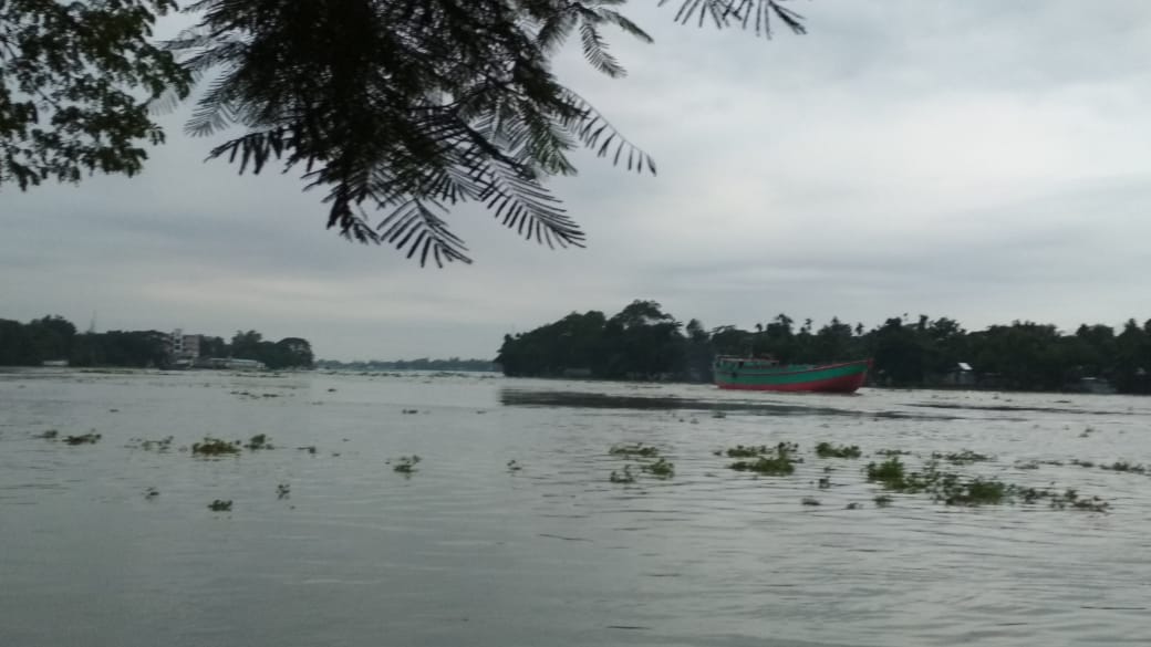 বিশ্বনাথে বন‌্যার পানিতে নিম্নাঞ্চল প্লাবিত : ব‌্যাপক ক্ষয়ক্ষতির আশংকা