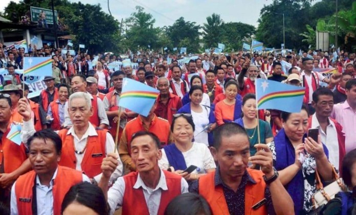 ভারত ভেঙ্গে স্বাধীনতা ঘোষণা করল মনিপুর রাজ্য!